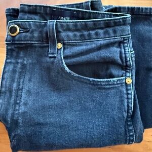 KHAITE Vivian black jeans